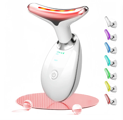 7-Colour LED Portable Neck And Facial Massager